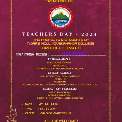 Teacher's Day Celebration -2024